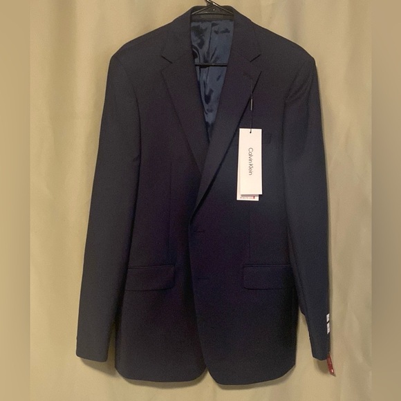 Calvin Klein Malbin Slim Fit Infinite Stretch Suit Jacket 42L MLBi17NW0003 NWT